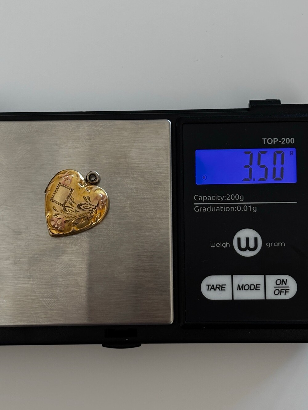 VTG Heart Locket - Picture 6 of 9